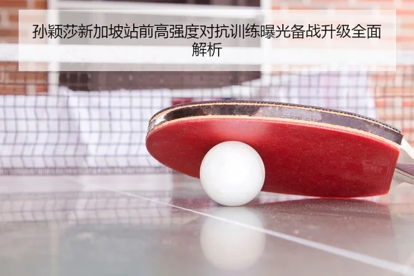 孙颖莎新加坡站前高强度对抗训练曝光备战升级全面解析